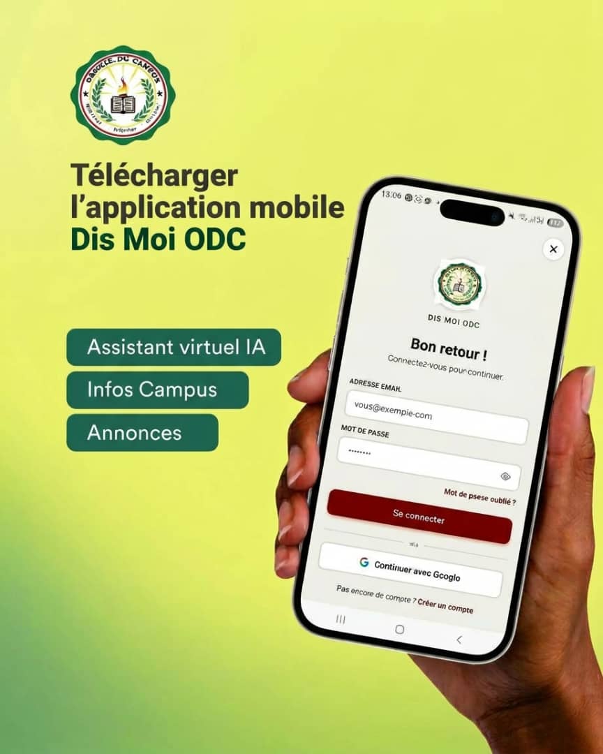 Application ODC