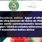 Appel à candidature de cinq (05) bourses de thèse de PhD en santé communautaire