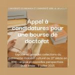 Appel à candidatures pour une bourse de doctorat en Muséologie en cotutelle entre l’UNIKIN et l’ULB dans le cadre du projet SMART
